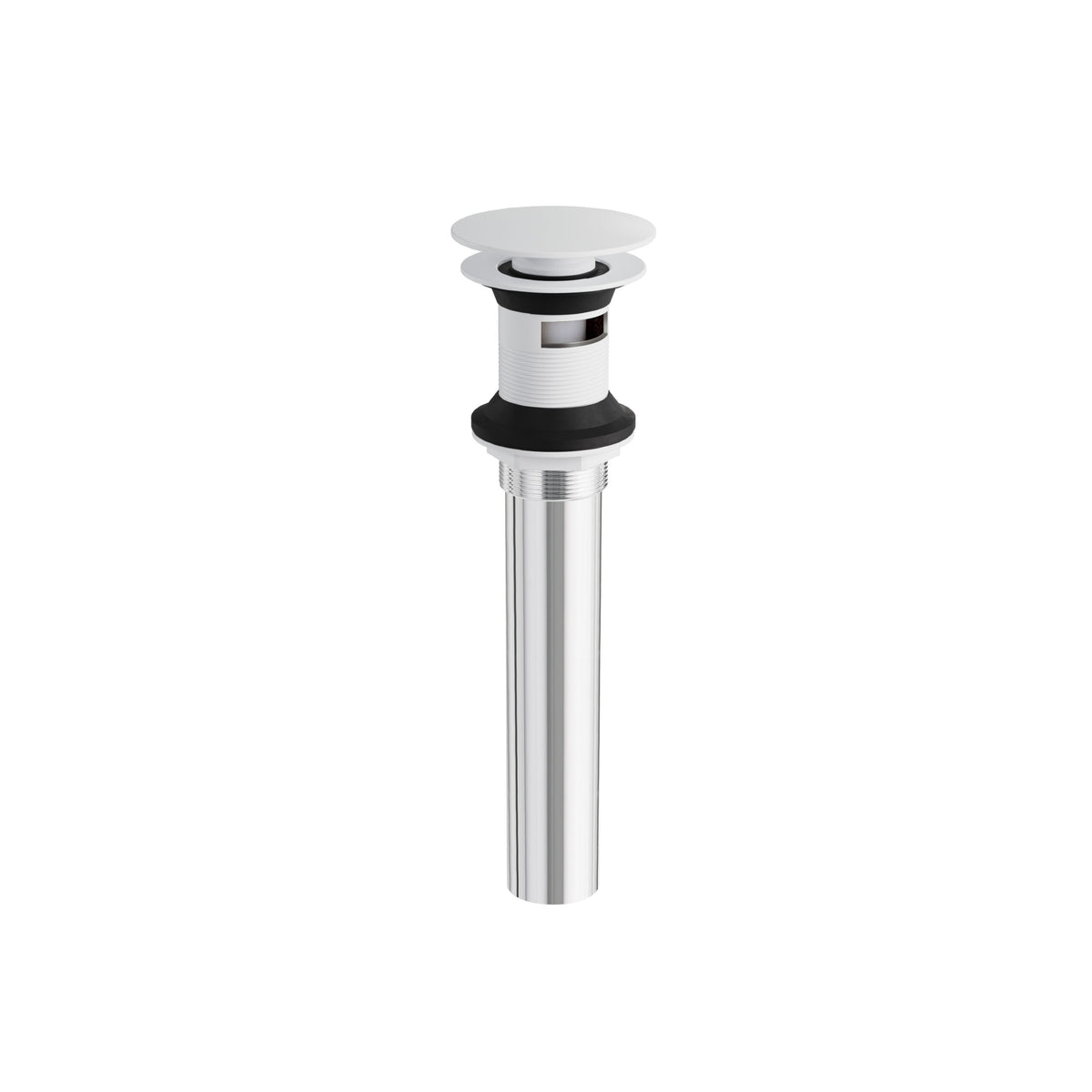 ROUND PRES. POP UP DRAIN WITH OVERFLOW