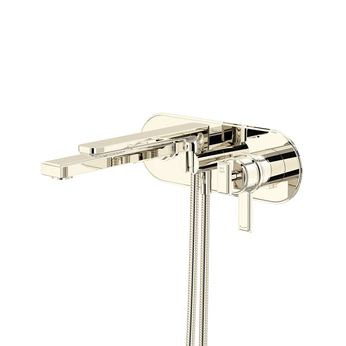 Manifesto Wall Mount Thermostatic/Pressure Balance Tub Filler Trim