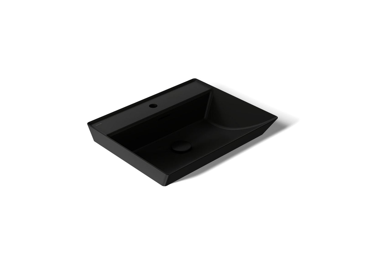 BRAZN RECTANGLE VESSEL W/ FAUCET DECK