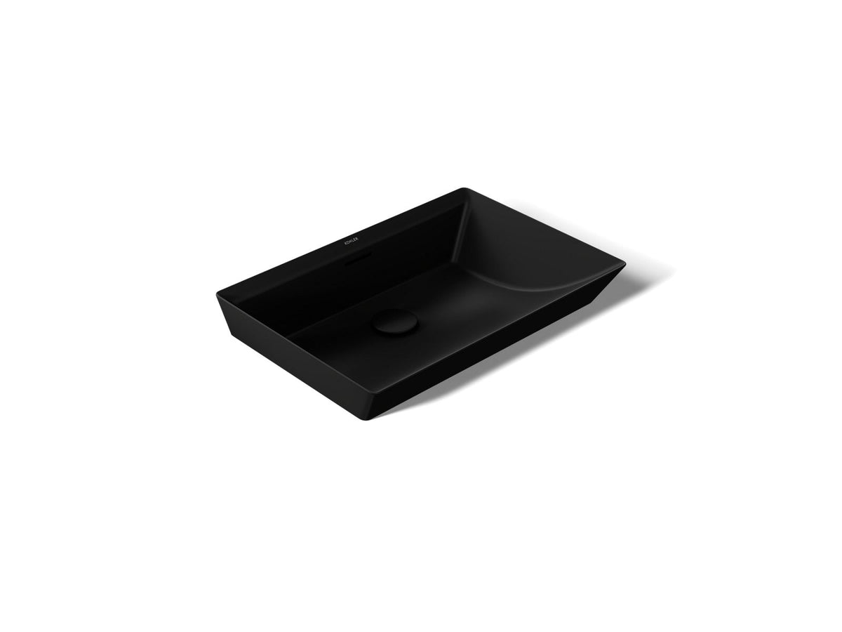 BRAZN RECTANGLE VESSEL W/O FAUCET DECK