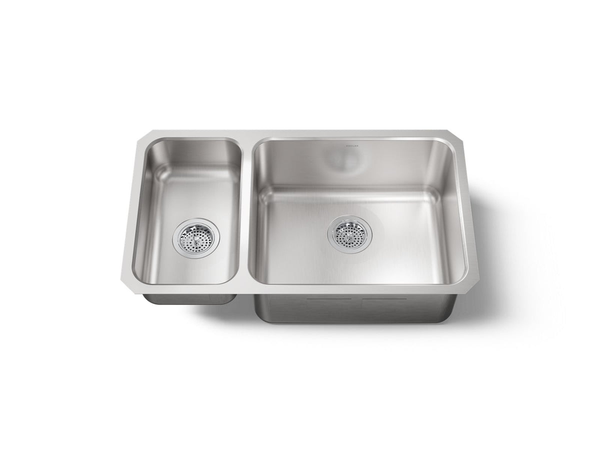 UNDERTONE HI/LOW SS SINK, LH
