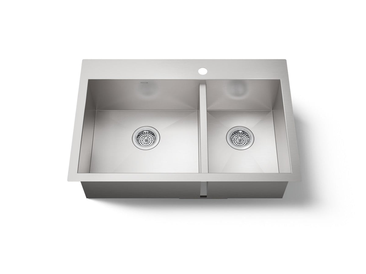 VAULT OFFSET SINK, 1-HOLE