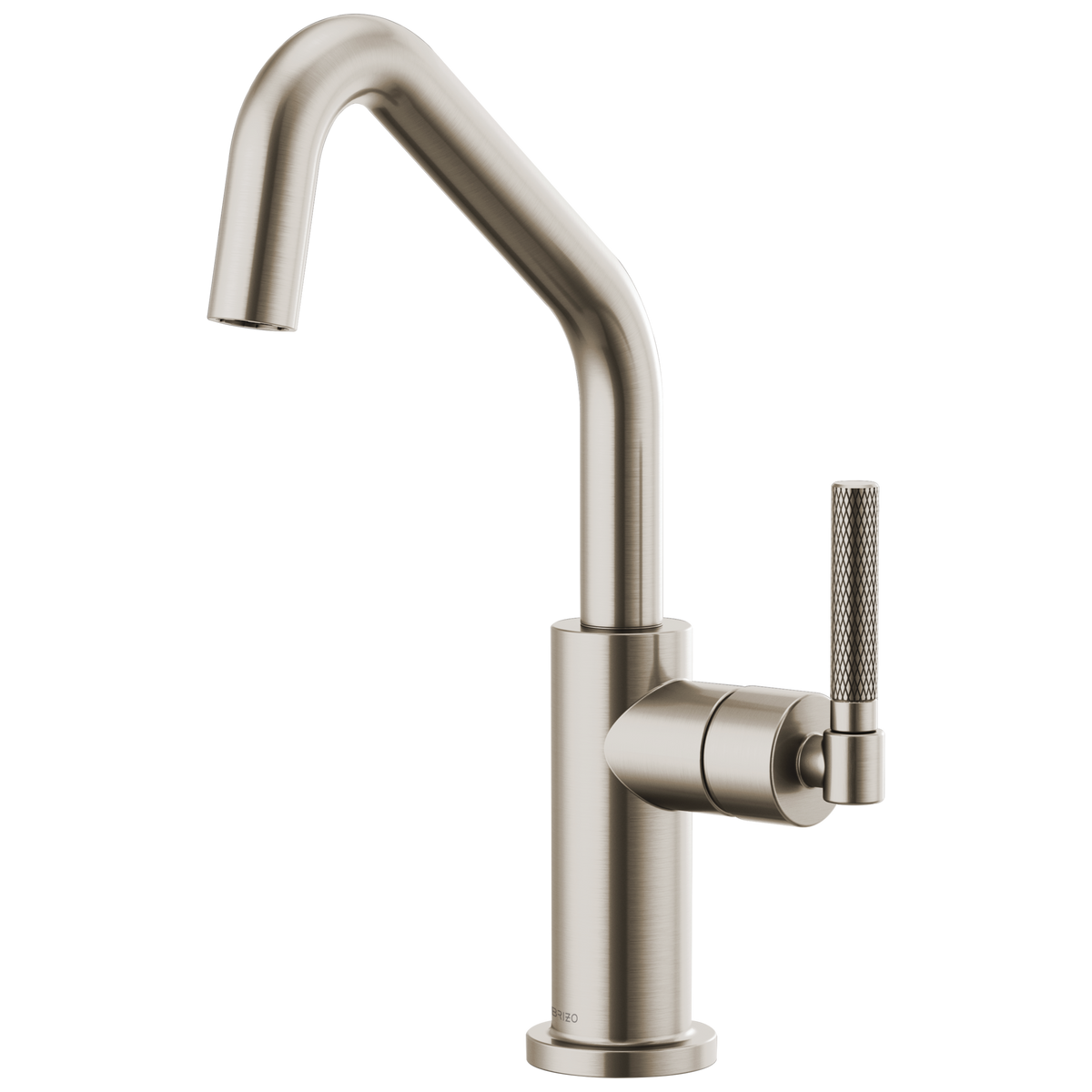 ANGLED SPOUT BAR, KNURLED HANDLE