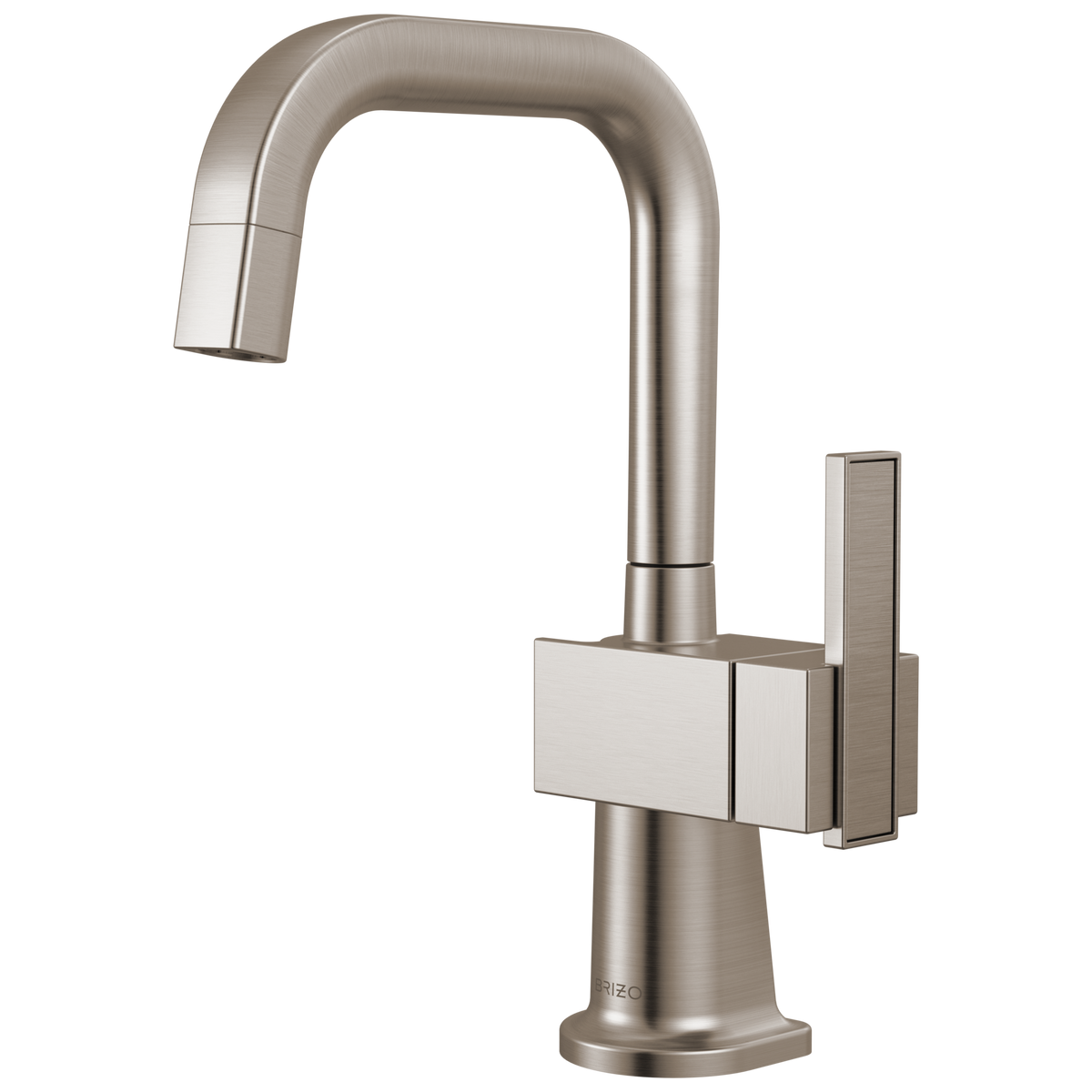 BEVERAGE FAUCET WITH SQUARE SPOUT