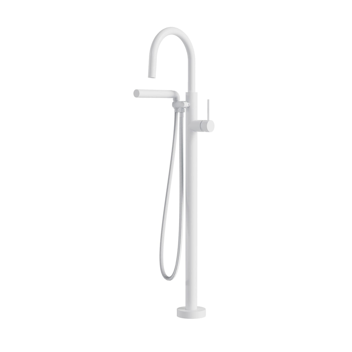 UMIX FLOOR TUB FILLER WITH HANDSHOWER