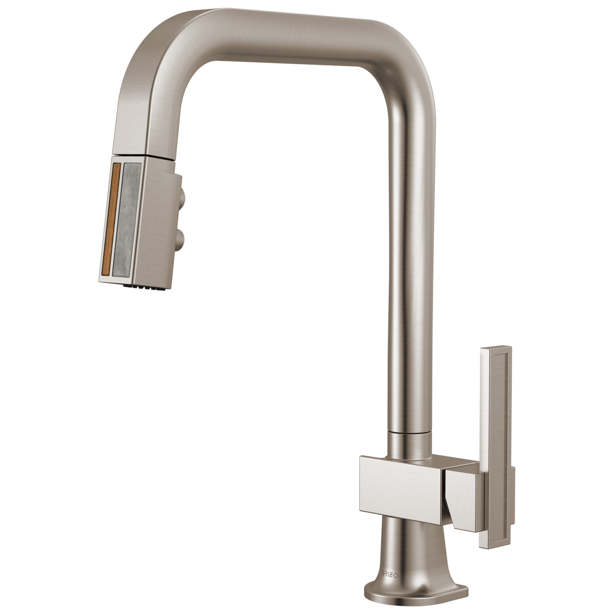 PULL-DOWN FAUCET WITH SQUARE SPOUT - LES