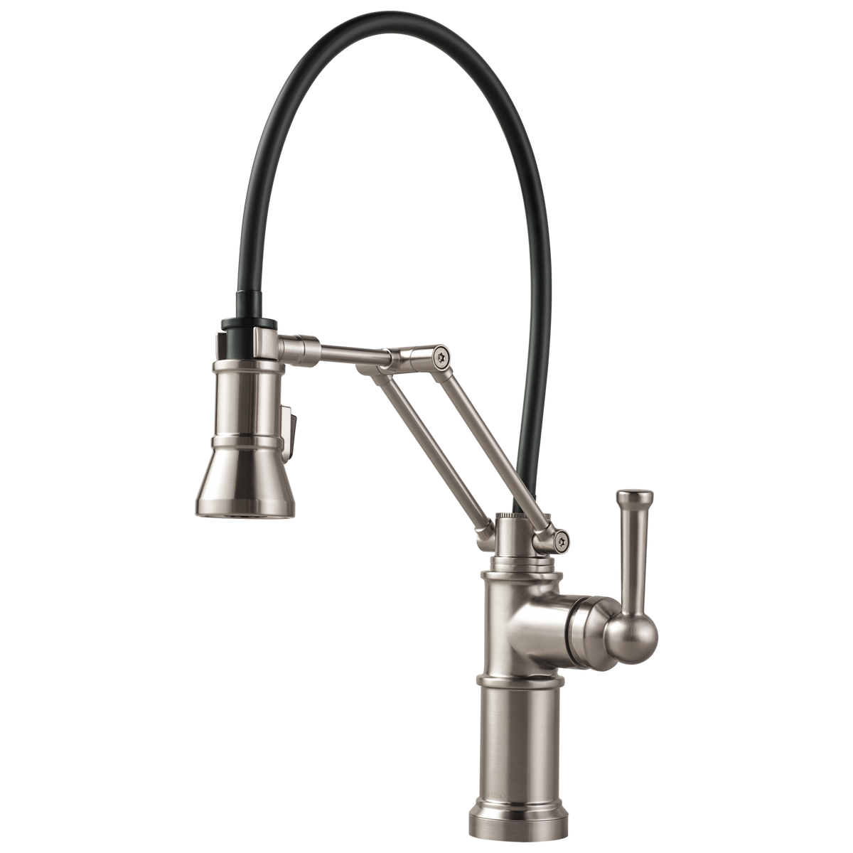 SINGLE HANDLE ARTICULATING ARM KITCHEN FAUCET