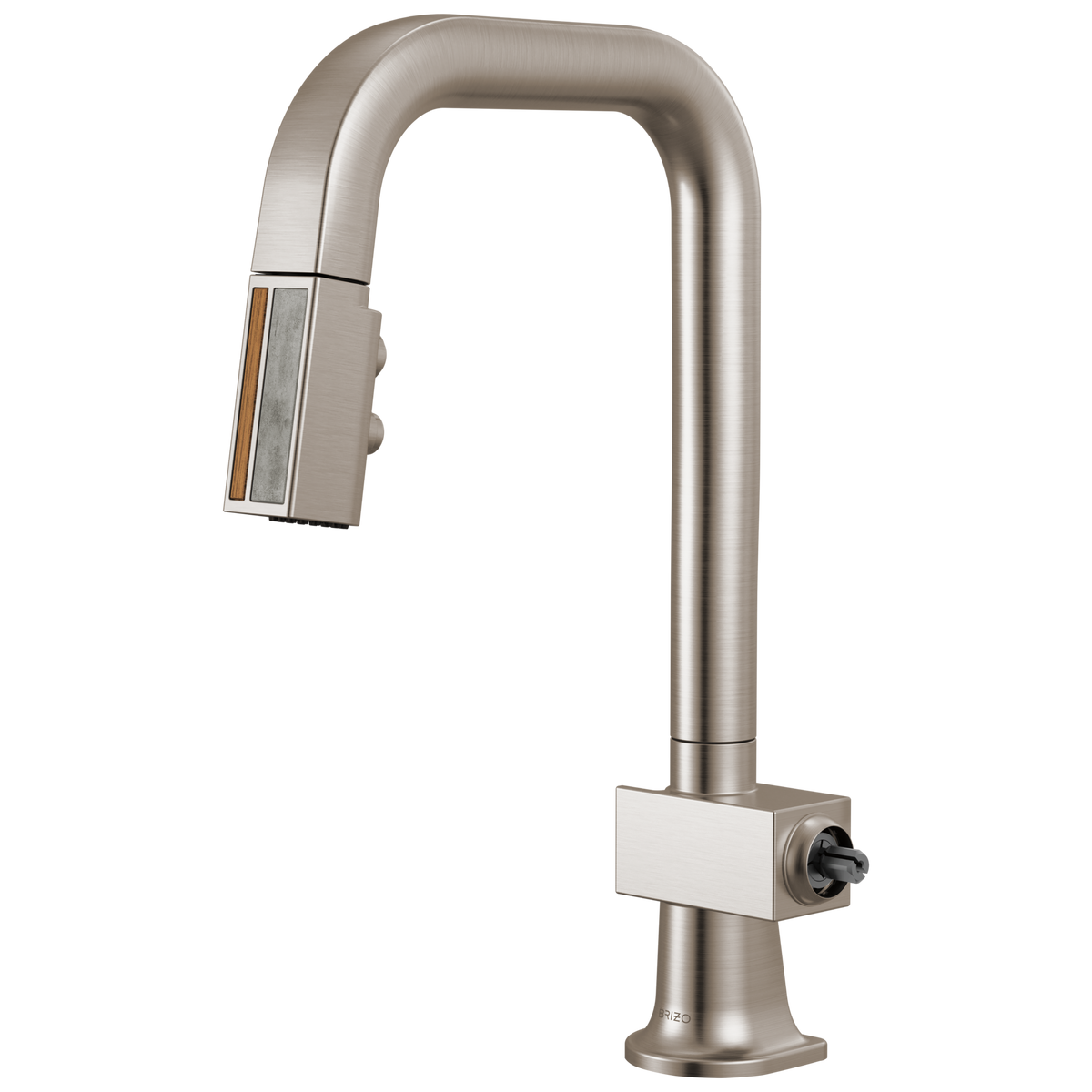 PULL-DOWN PREP FAUCET WITH SQUARE SPOUT