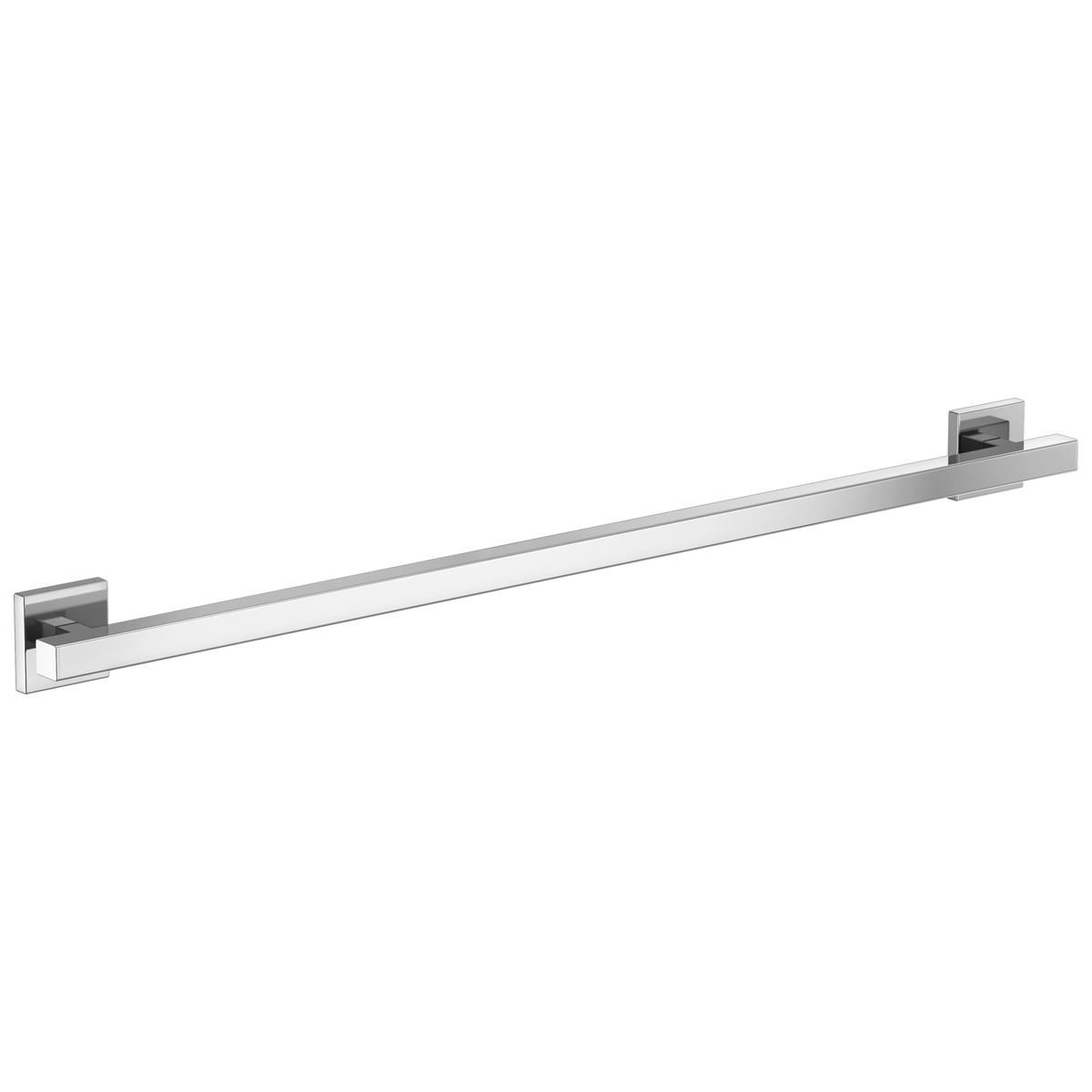 CONTEMPORARY SQUARE DECORATIVE ADA GRAB BAR - 36"