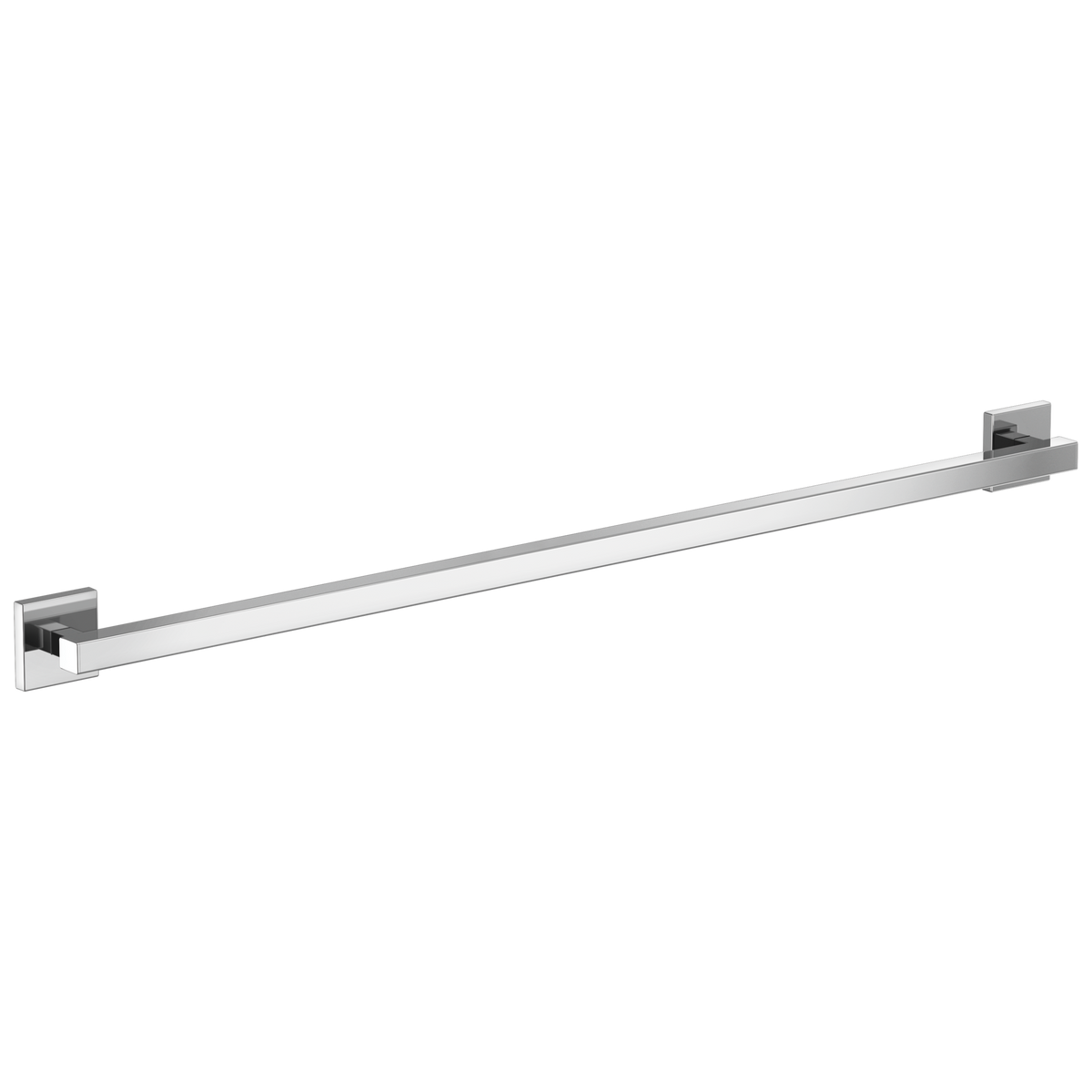 CONTEMPORARY SQUARE DECORATIVE ADA GRAB BAR - 42"