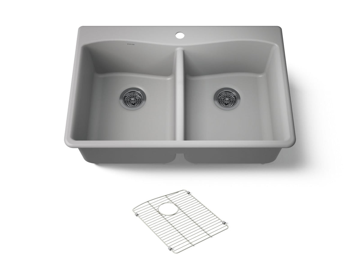 KENNON DUAL MOUNT DOUBLE EQUAL SINK