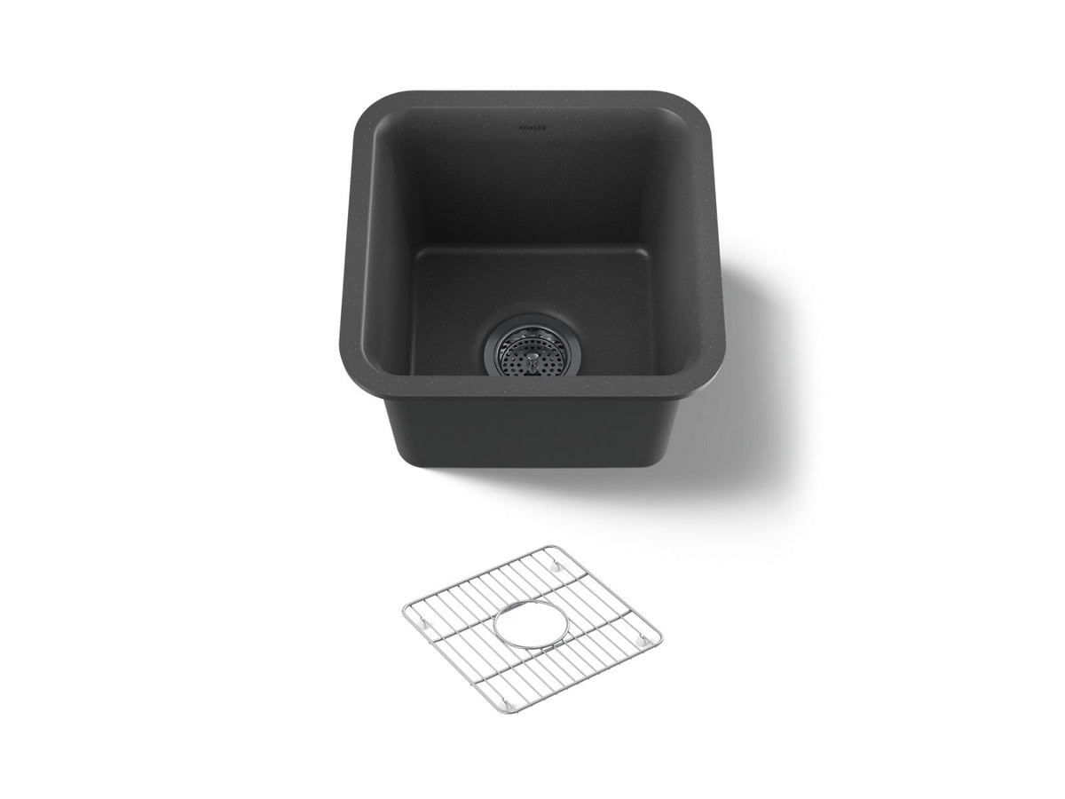 CAIRN UNDERMOUNT SECONDARY SINK W/RACK