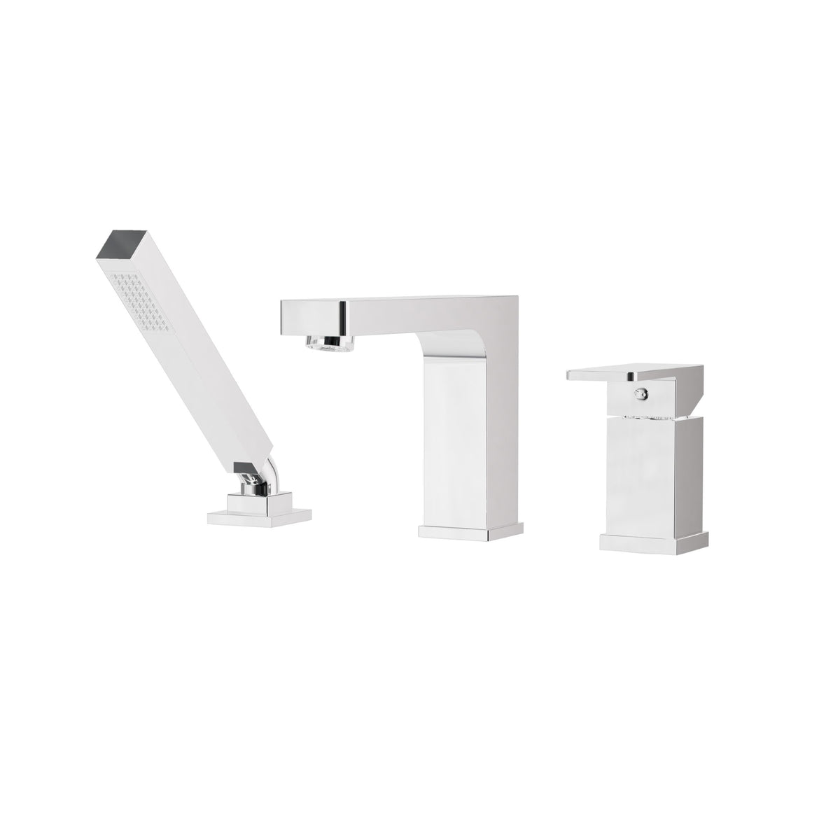 MADISON 3PC DECK TUB FILLER WITH HANDSHOWER