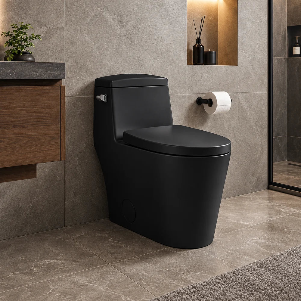 One Piece Elongated Toilet