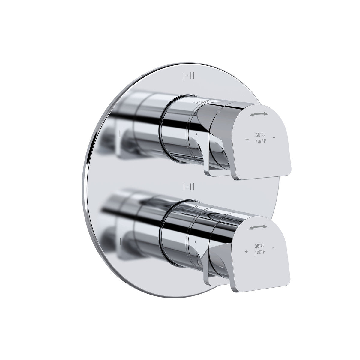 Ode 3/4" Therm & Pressure Balance Trim With 6 Functions