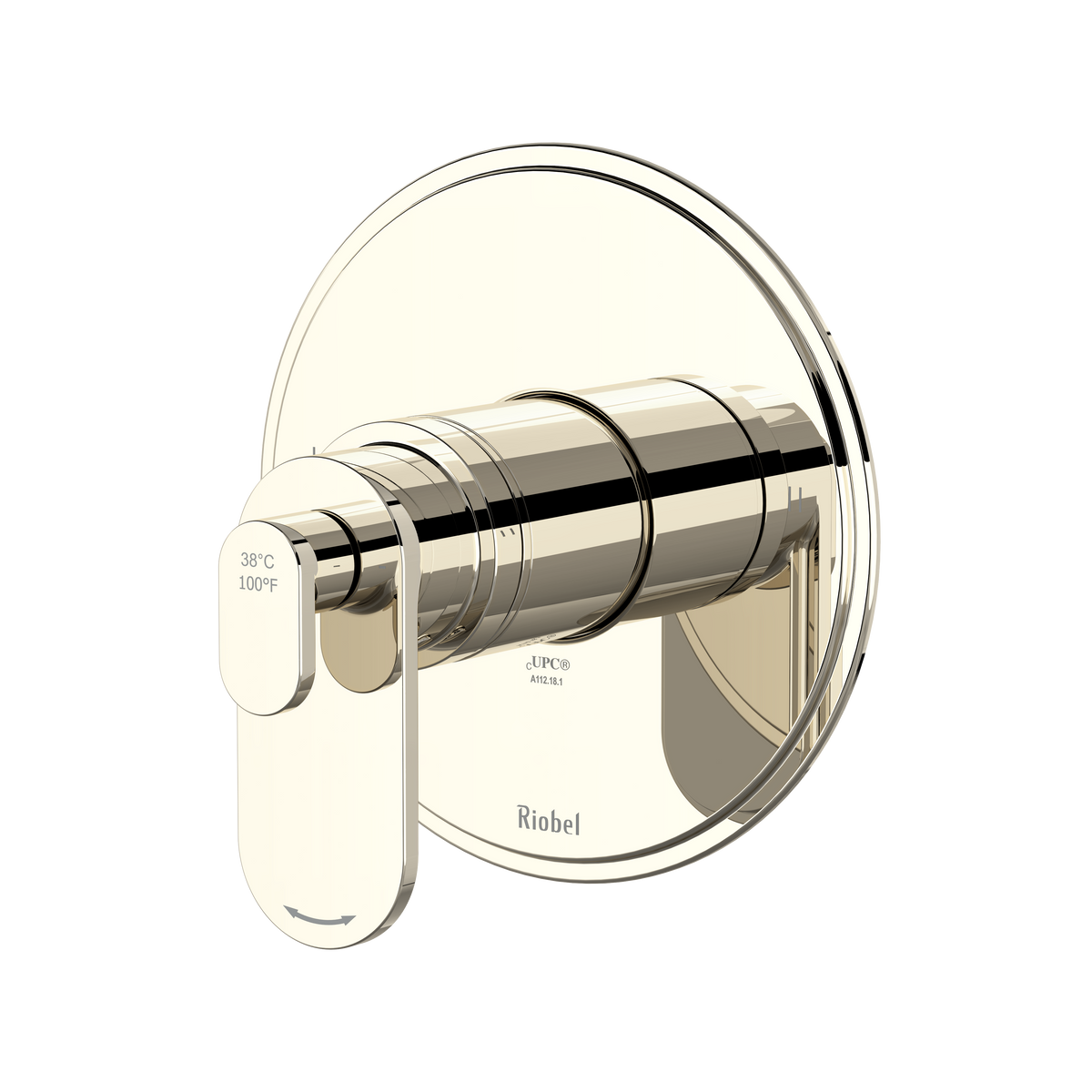 Arca 1/2" Therm & Pressure Balance Trim With 2 Functions