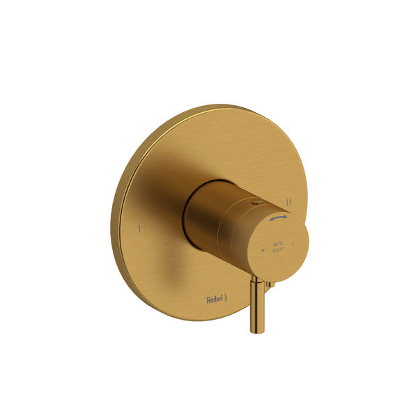 Riu 1/2" Therm & Pressure Balance Trim With 2 Functions