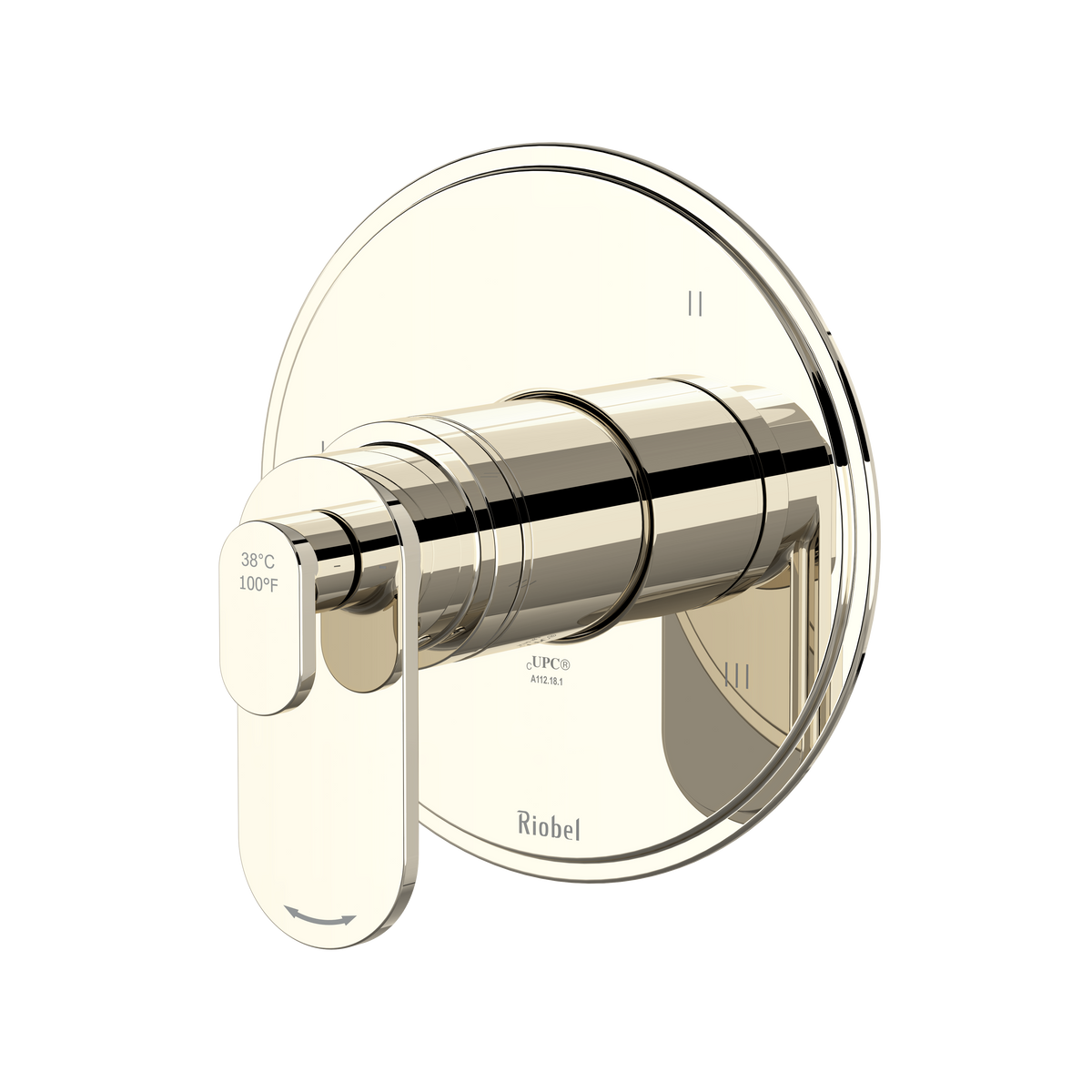 Arca 1/2" Therm & Pressure Balance Trim With 5 Functions