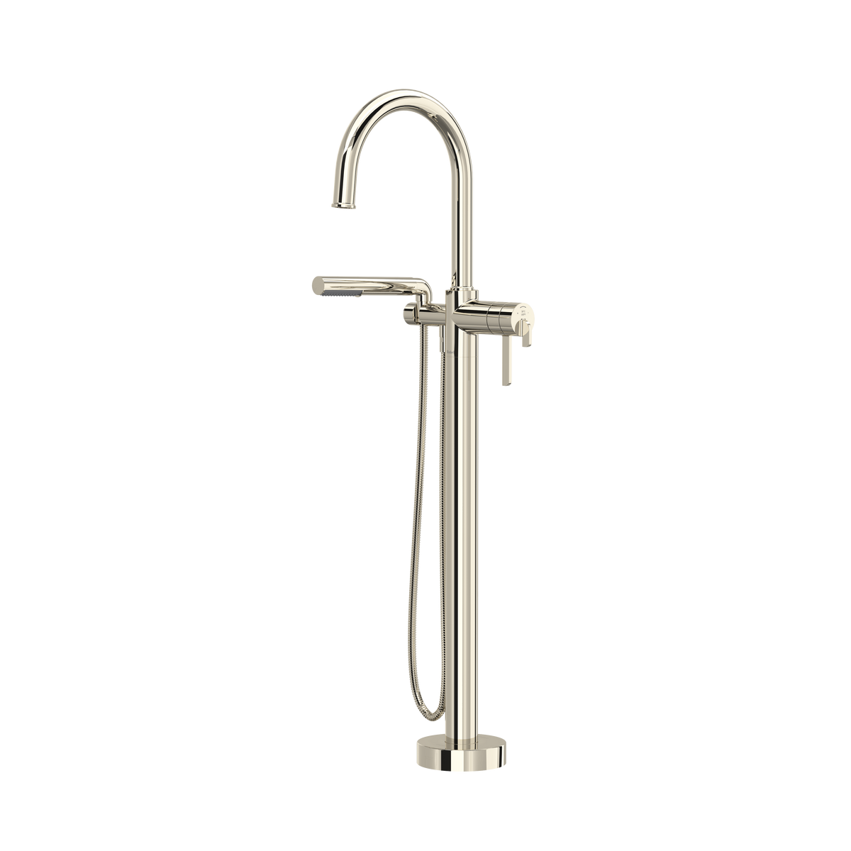 Authentica Thermostatic Single Hole Floor Mount Tub Filler Trim