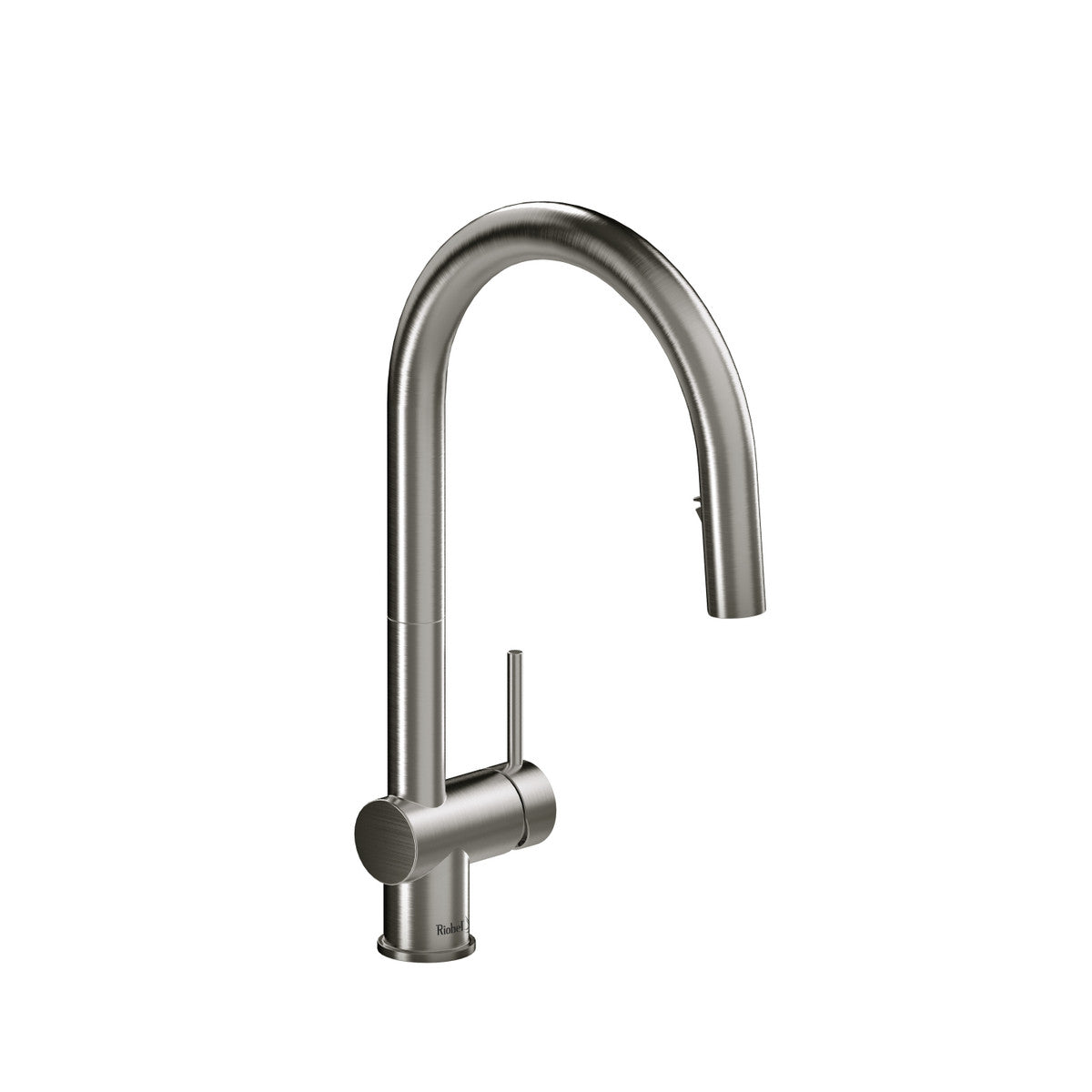 Azure Pull-Down Kitchen Faucet With C-Spout