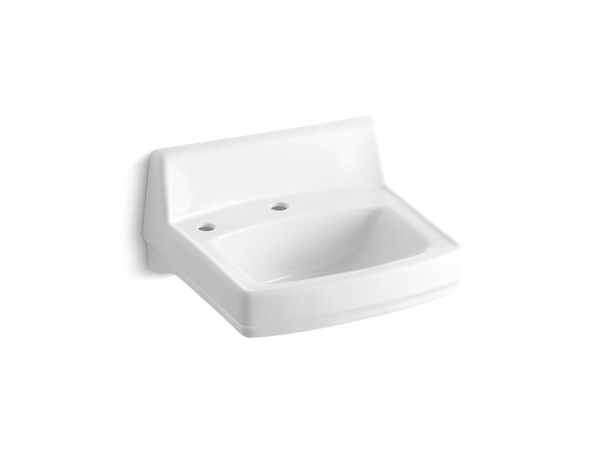 GREENWICH ADA LAV, 1-HOLE W/LH SOAP