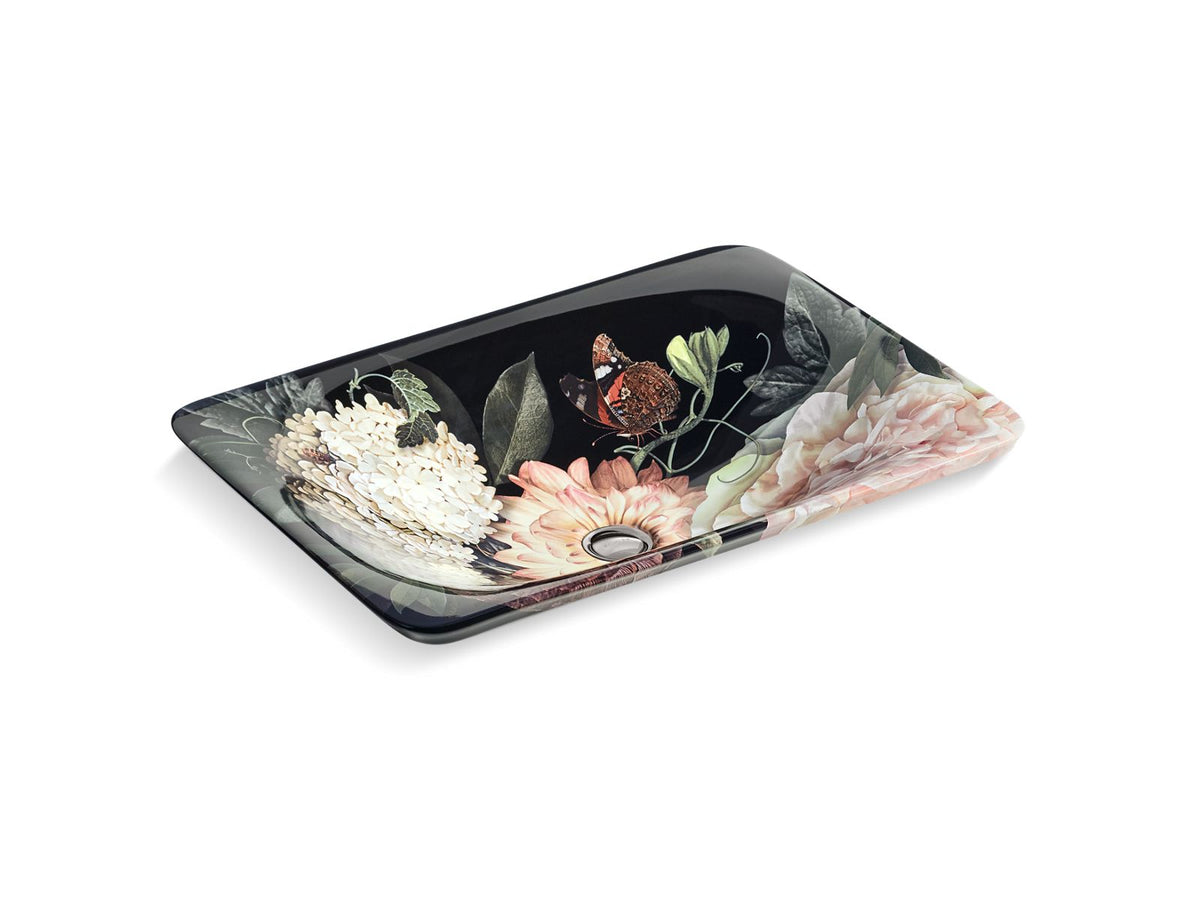 DUTCHMASTER BLUSH FLORAL RECTANGLE LAV