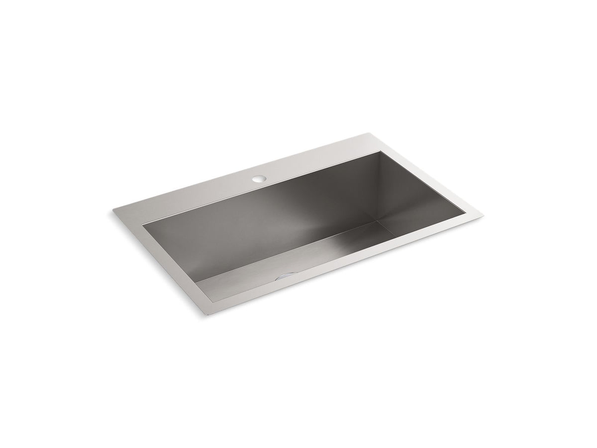 VAULT 30.5 LARGE SINGLE SINK, 1-HOLE