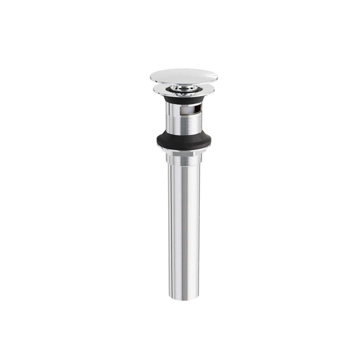 ROUND PRES. POP UP DRAIN WITH OVERFLOW