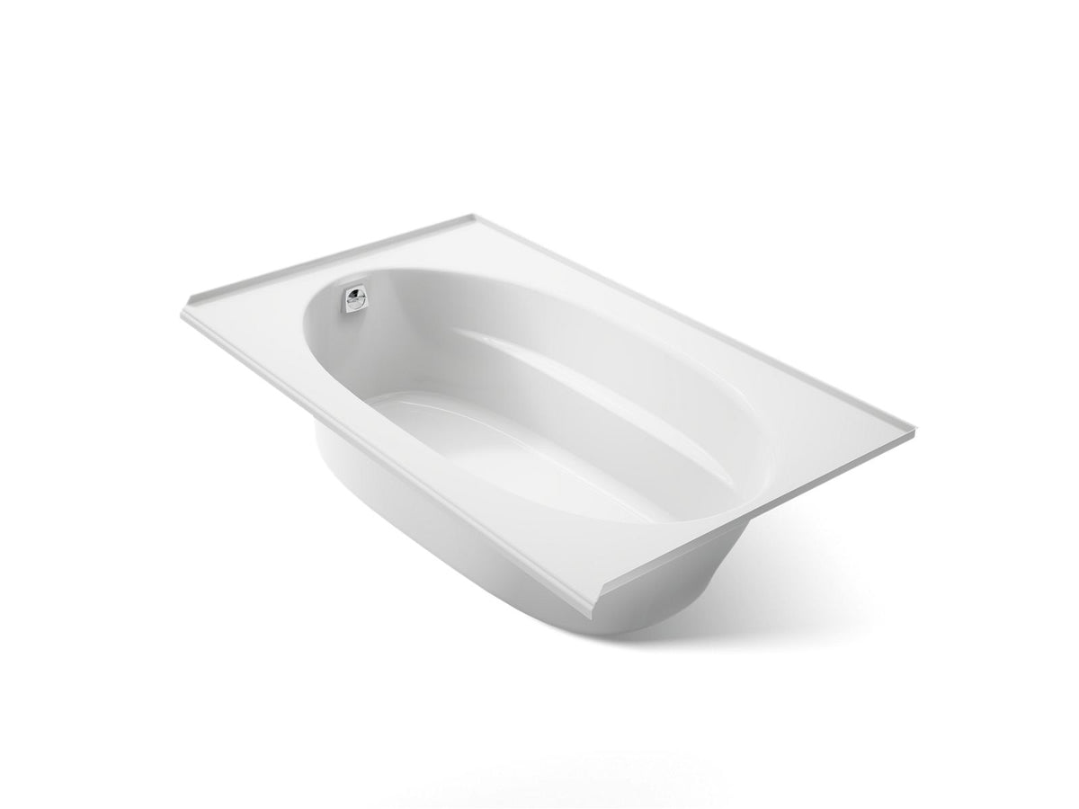 WINDWARD 72X42 DROP-IN BATH, 3-FLG LH