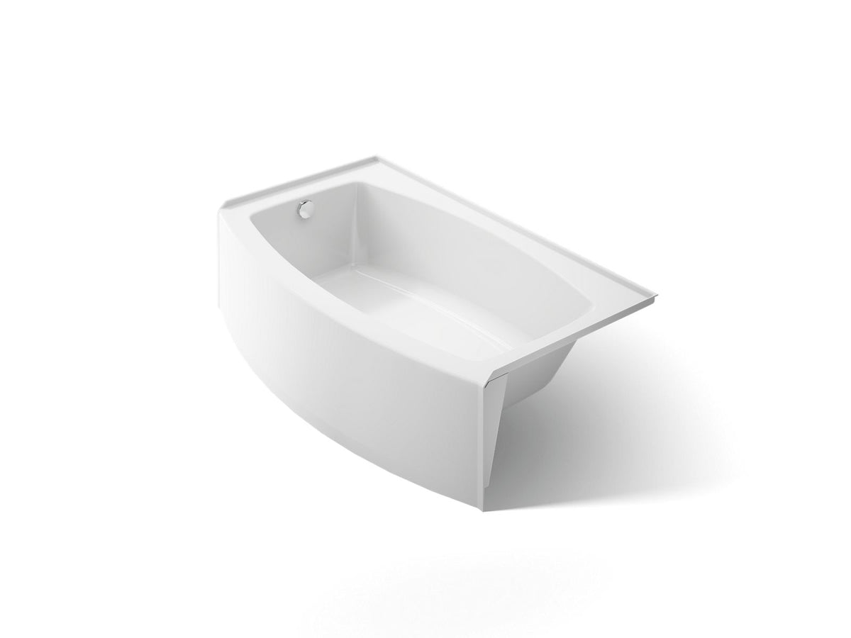 EXPANSE CURVED APRON BATH LH