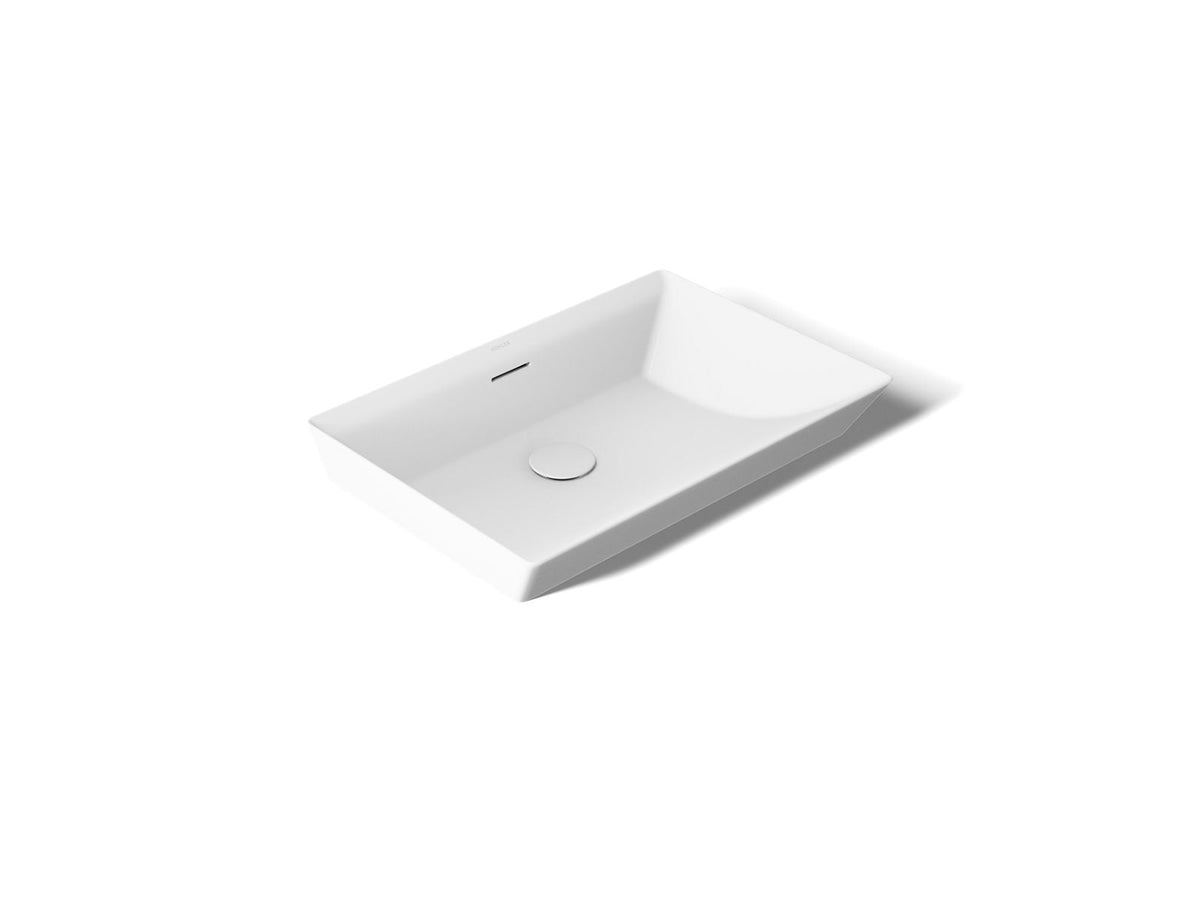 BRAZN RECTANGLE VESSEL W/O FAUCET DECK