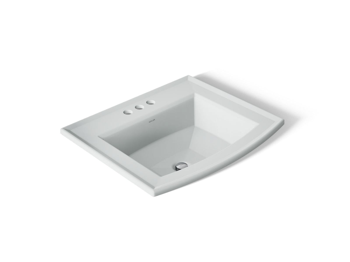 ARCHER LAVATORY, SELF RIMMING, 4 CC