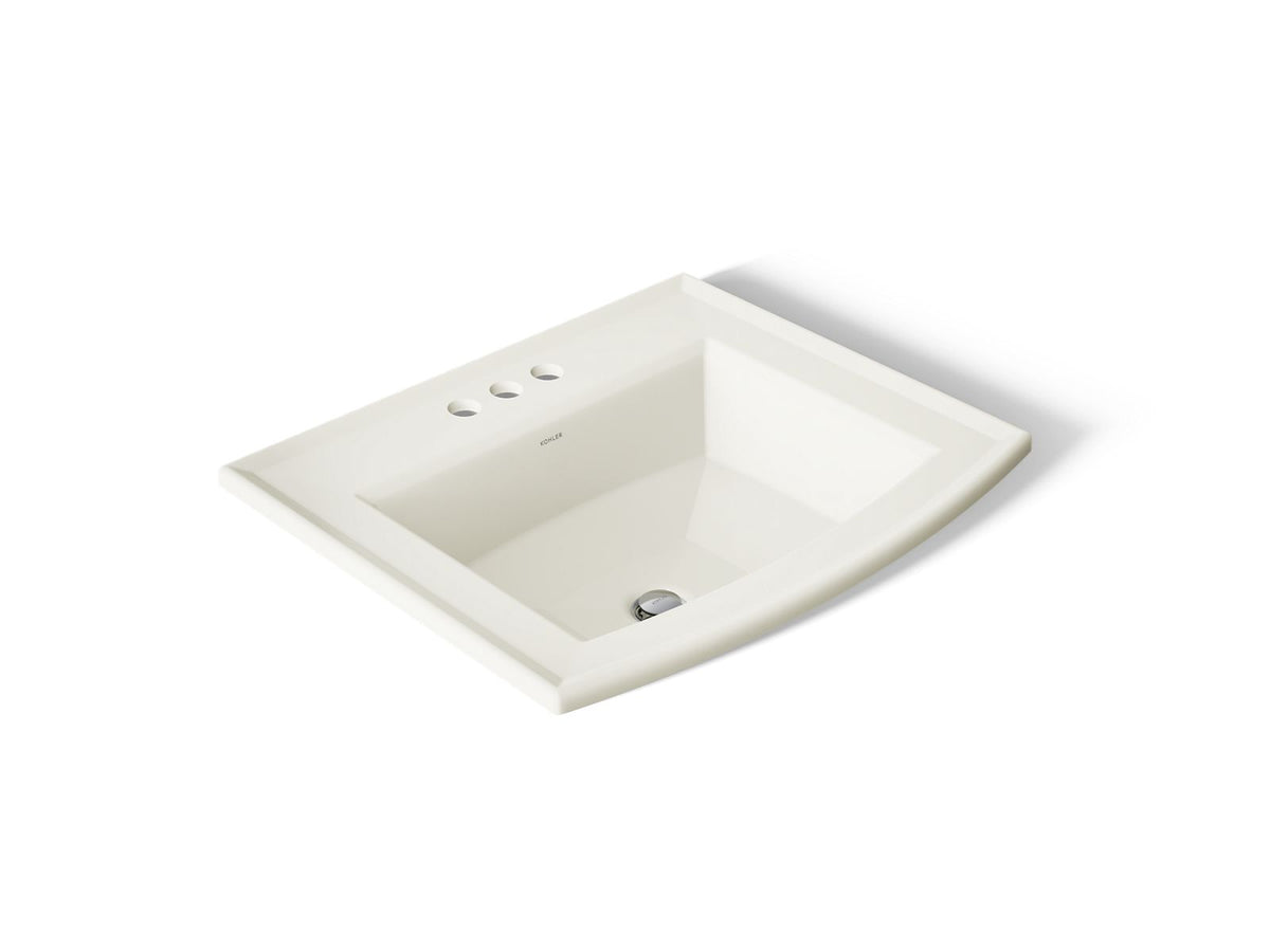 ARCHER LAVATORY, SELF RIMMING, 4 CC