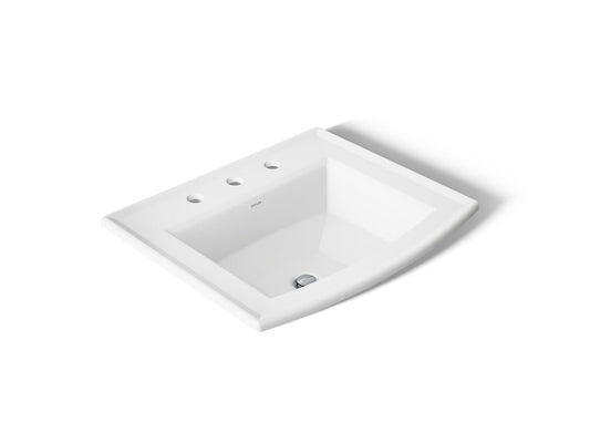 ARCHER LAVATORY, SELF RIMMING, 8 CC