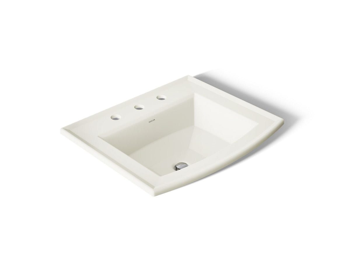 ARCHER LAVATORY, SELF RIMMING, 8 CC
