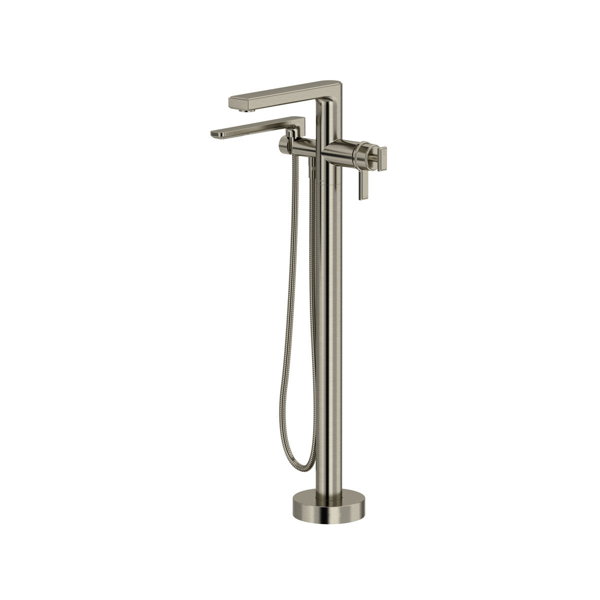 Manifesto Thermostatic Single Hole Floor Mount Tub Filler Trim