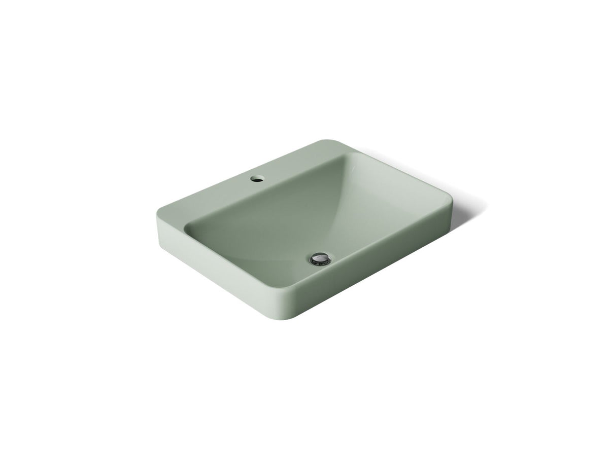 VOX RECT VESSEL W/FAUCET DECK