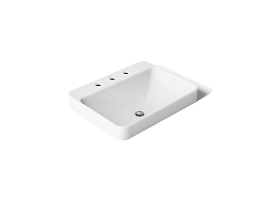 VOX RECT VESSEL W/FAUCET DECK