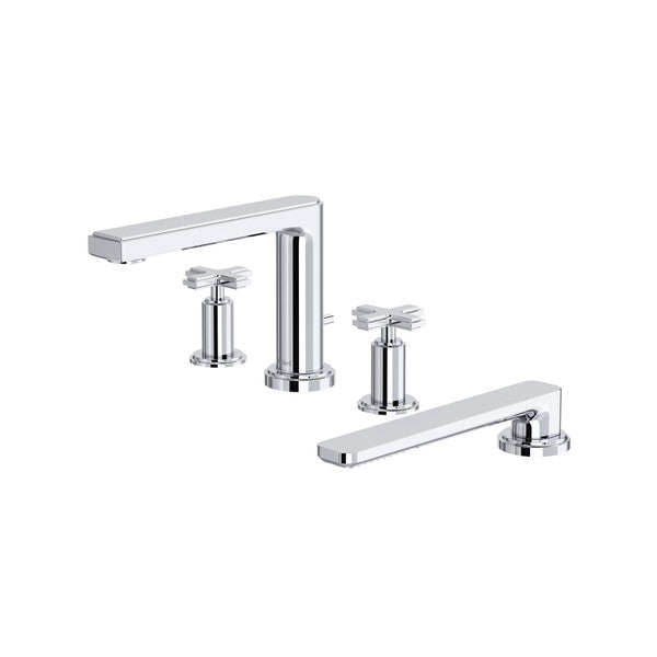 Manifesto 4-Hole Deck Mount Tub Filler