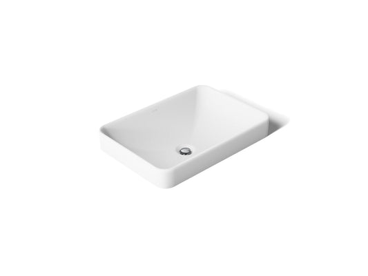 VOX RECT. VESSEL W/O FAUCET DECK