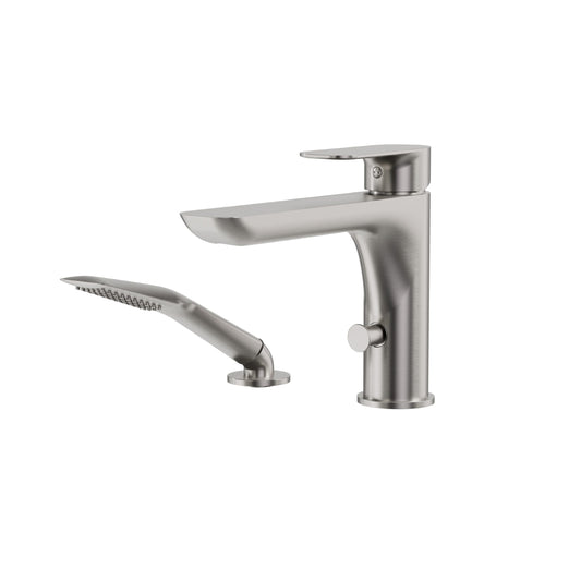 MUST DECK TUB FILLER WITH HANDSHOWER