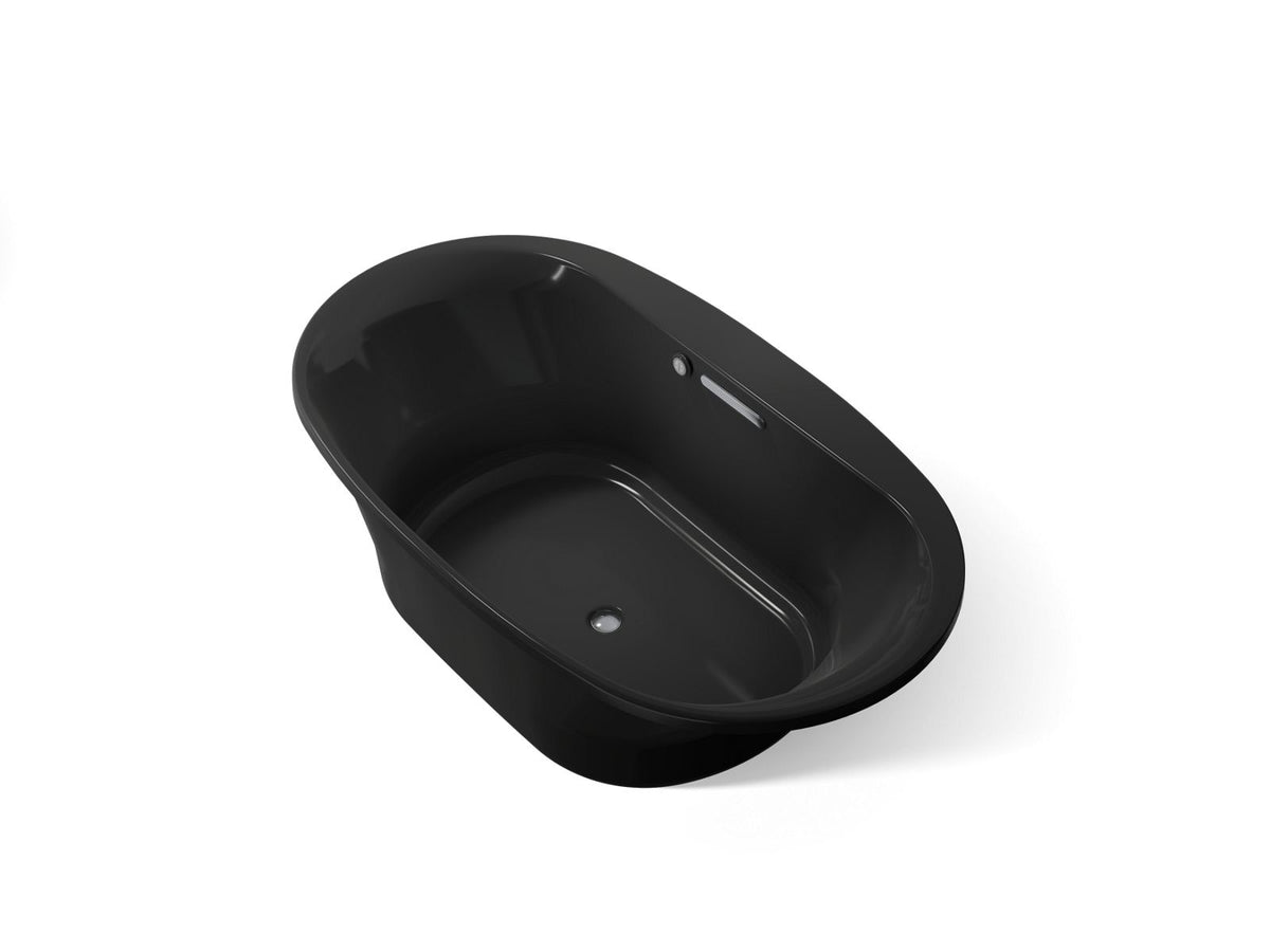 UNDERSCORE 72X42 OVAL BATH W/BASK