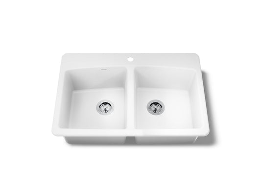 BROOKFIELD SINK, DE, SR, 1-HOLE