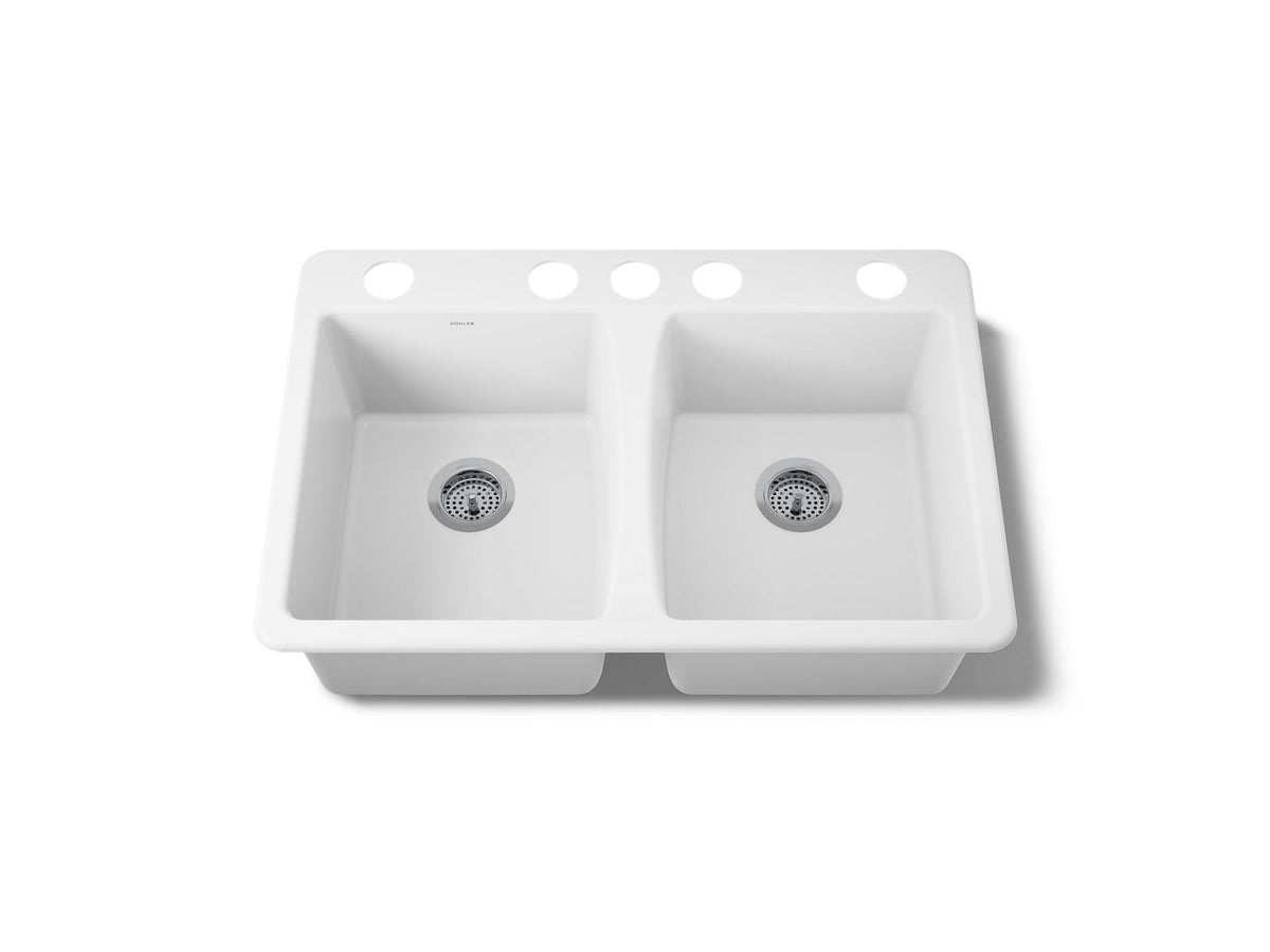 DEERFIELD SINK, DOUBLE EQUAL, UC, 5-H