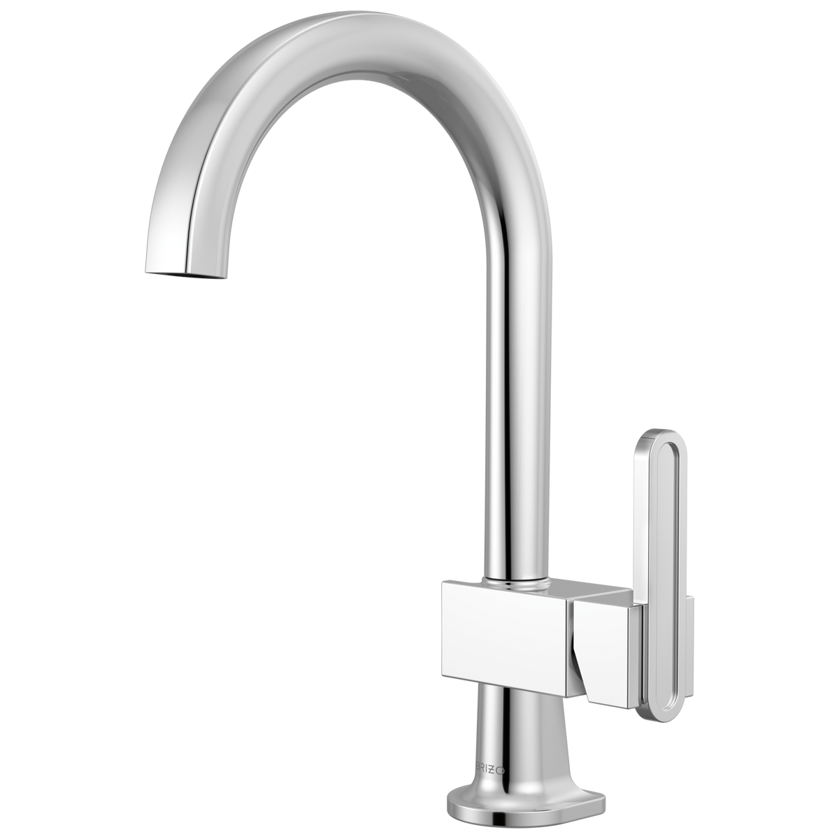 BAR FAUCET WITH ARC SPOUT - LESS HANDLE