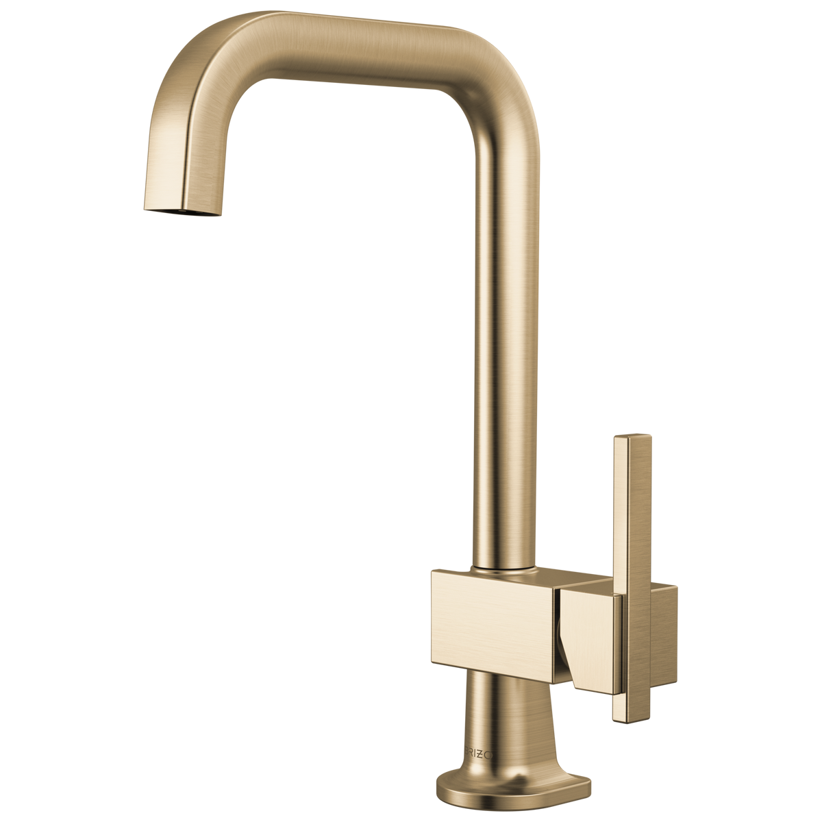 BAR FAUCET WITH SQUARE SPOUT - LESS HAND