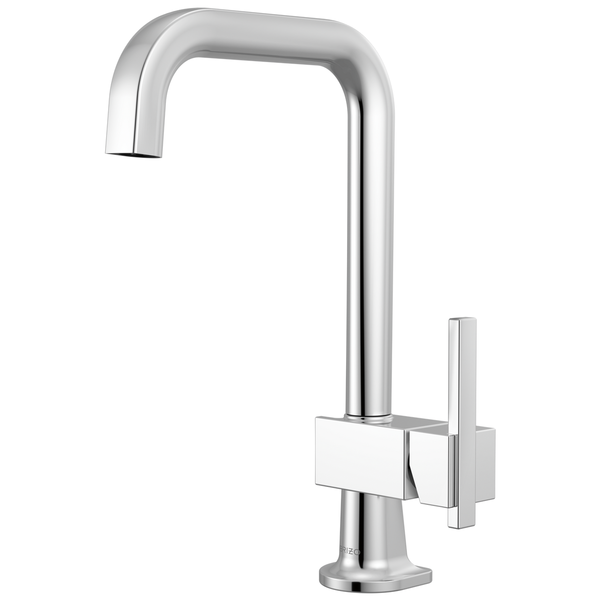 BAR FAUCET WITH SQUARE SPOUT - LESS HAND