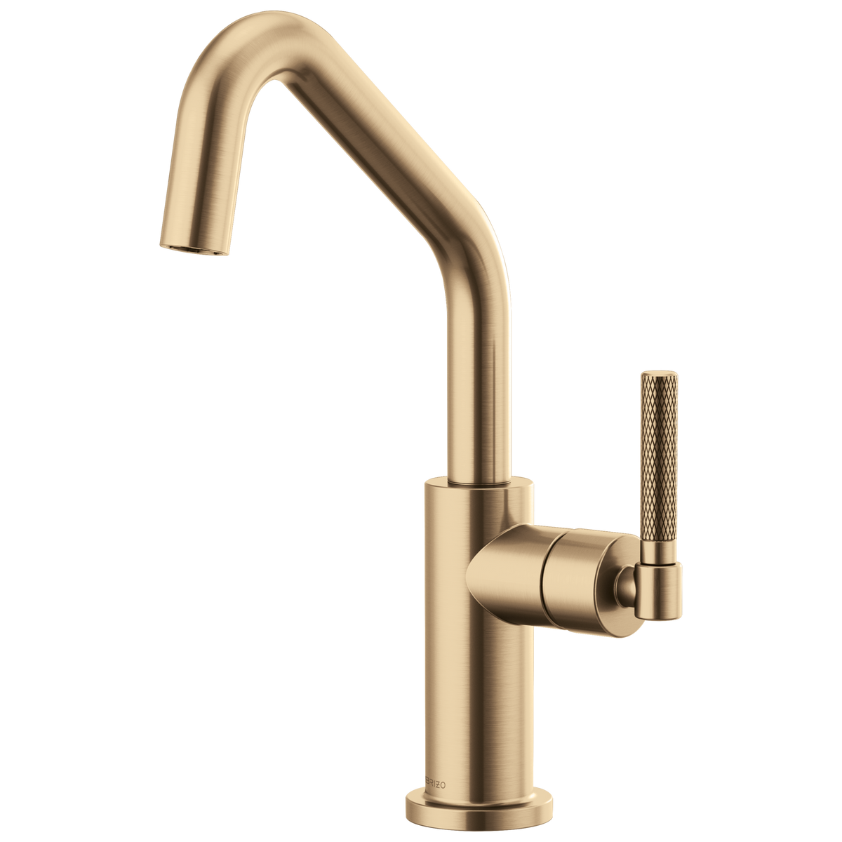 ANGLED SPOUT BAR, KNURLED HANDLE