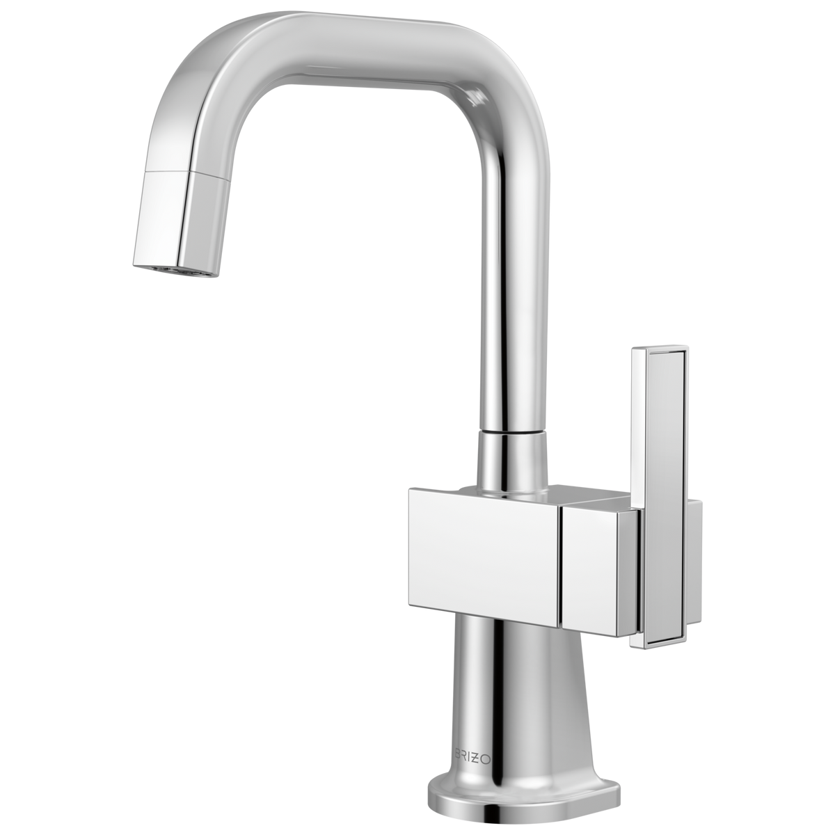 BEVERAGE FAUCET WITH SQUARE SPOUT