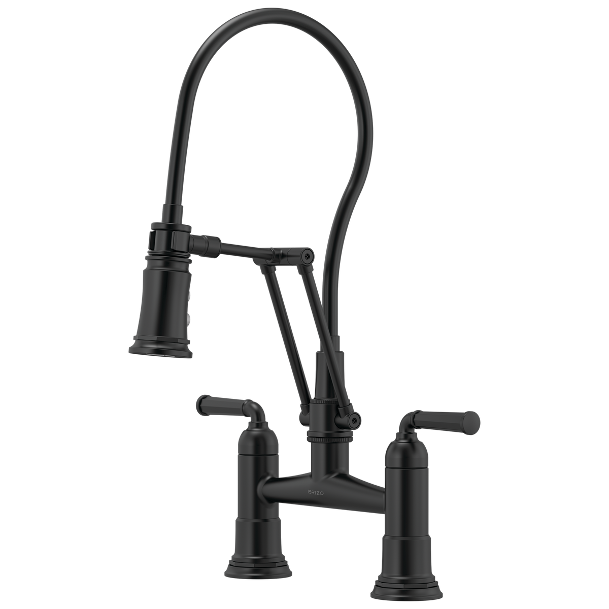 ARTICULATING BRIDGE FAUCET
